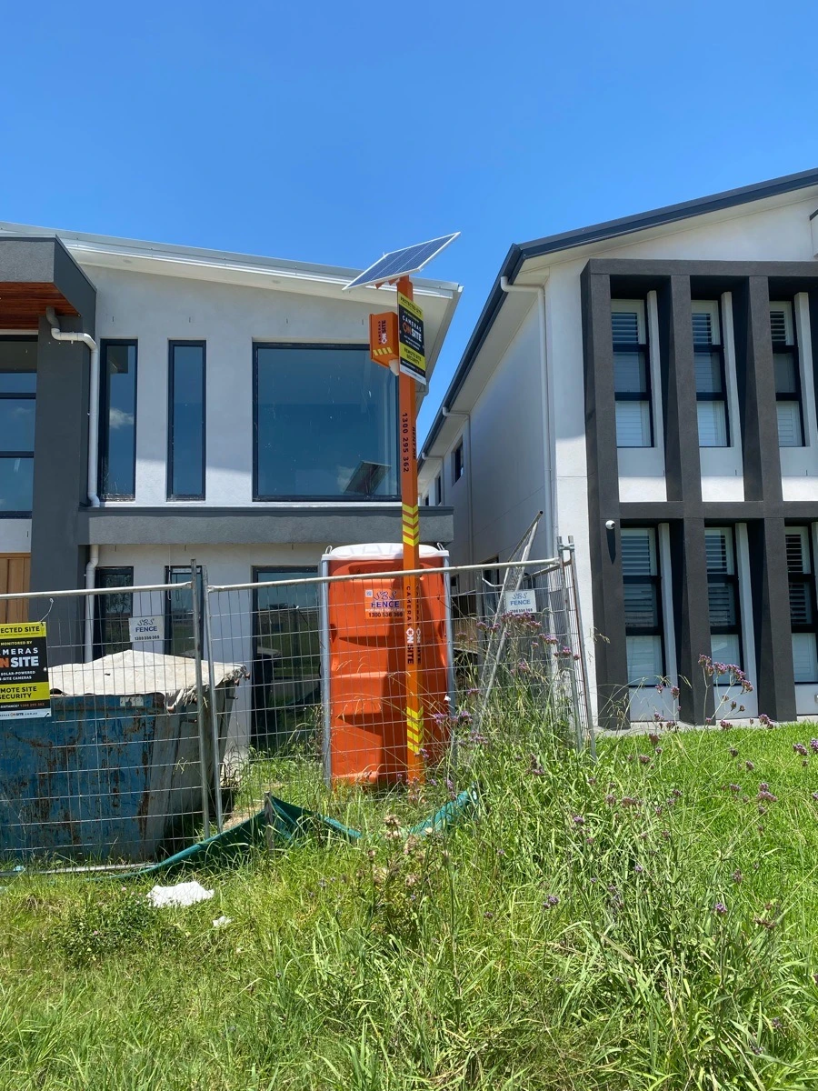 Box Hill construction or development project protected by Cameras On Site solar powered site security cameras Australia