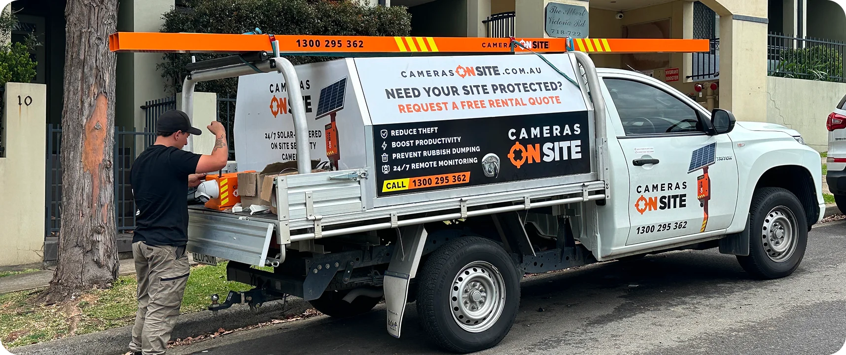 Cameras On Site Van