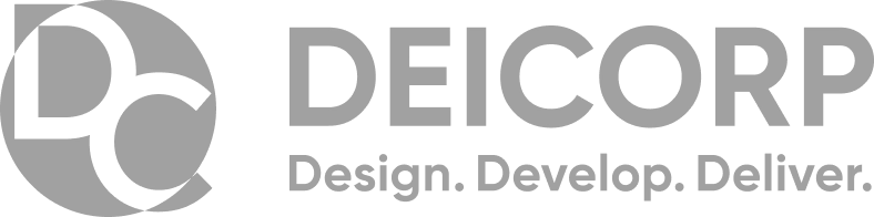 Deicorp logo - proud client of Cameras On Site providing reliable solar powered construction site security cameras and monitoring