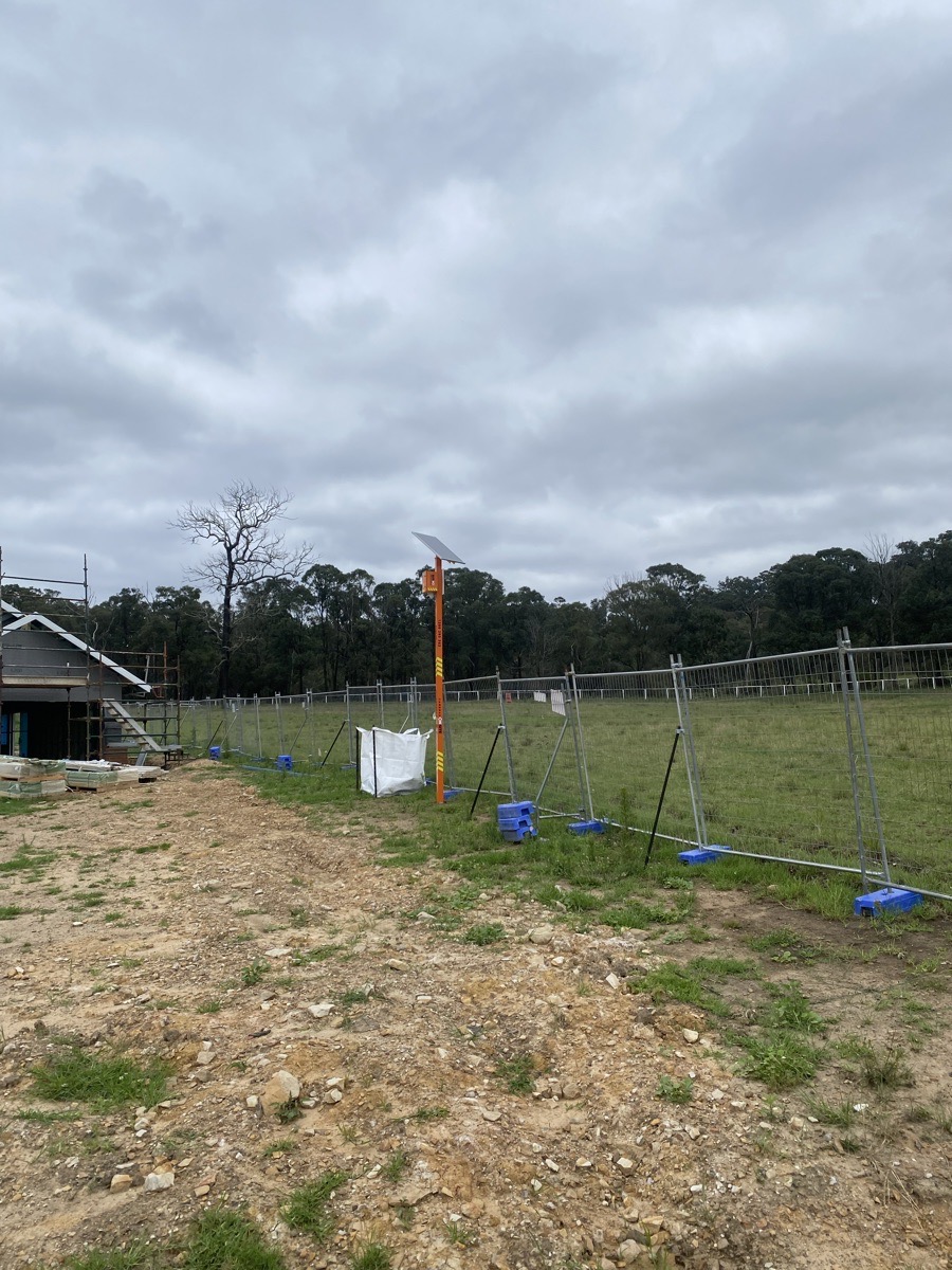GJ Gardner Homes Camden Tahmoor construction progress captured by Cameras On Site solar powered surveillance cameras Australia