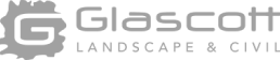 Glascott Landscape Civil client logo using Cameras On Site solar surveillance for civil, landscape and construction projects