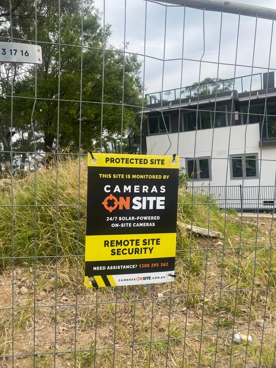 Liquidation Company site or facility secured by Cameras On Site professional solar powered construction site security cameras
