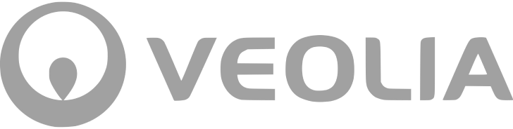 Veolia logo - industrial and utility client secured by Cameras On Site solar powered construction site security cameras and surveillance Australia