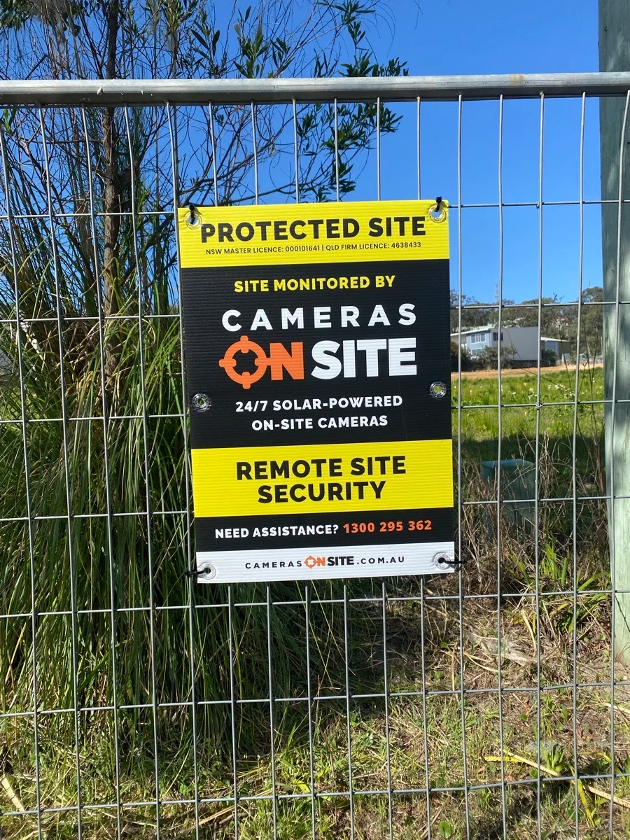 Zreicon building site secured by Cameras On Site solar powered construction site security cameras and remote surveillance