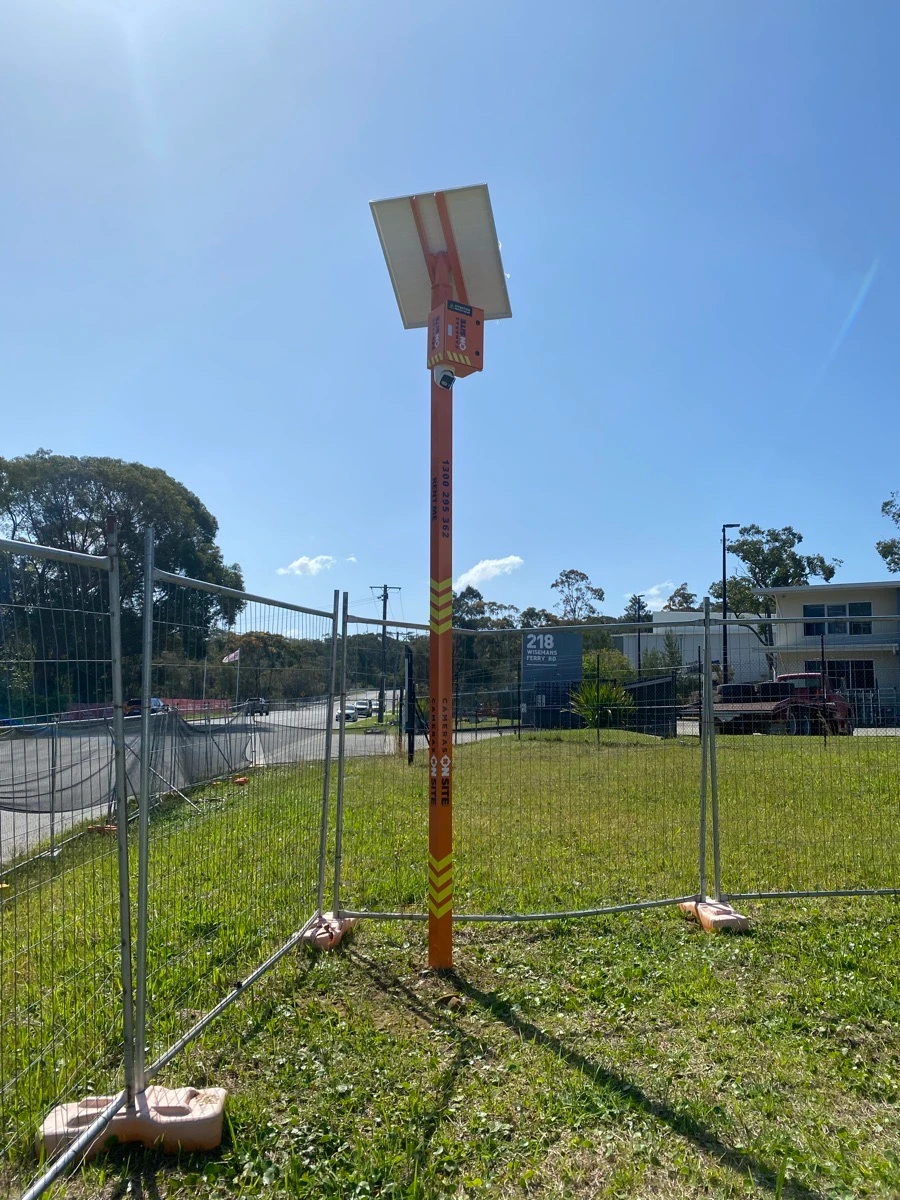 Zreicon development project monitored with Cameras On Site solar powered site security cameras Australia