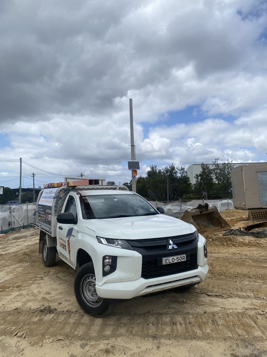 Zreicon project with Cameras On Site 24/7 solar powered construction site security cameras installed